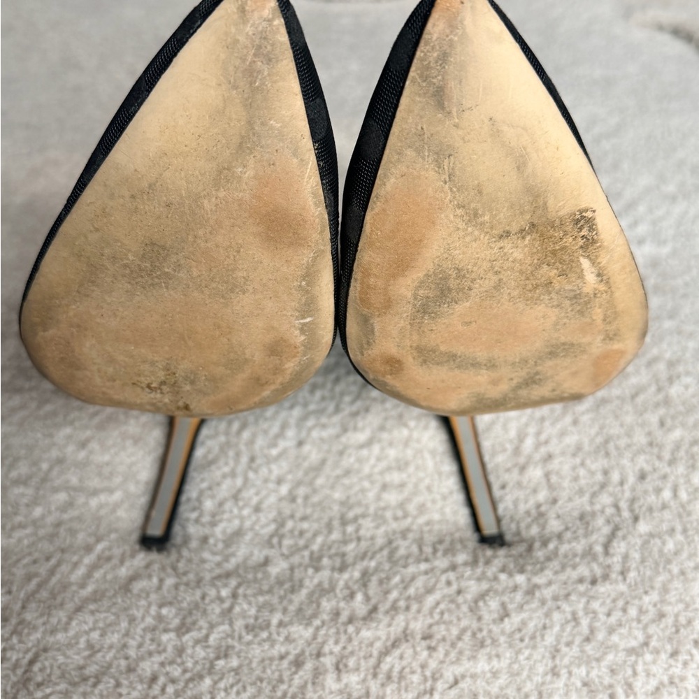 Polka Dot Mesh Sam Edelman stiletto - Picture 3 of 7